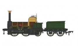 Liverpool & Manchester Railway "Lion" 0-4-2 1980 preserved livery OO Gauge DCC ready
